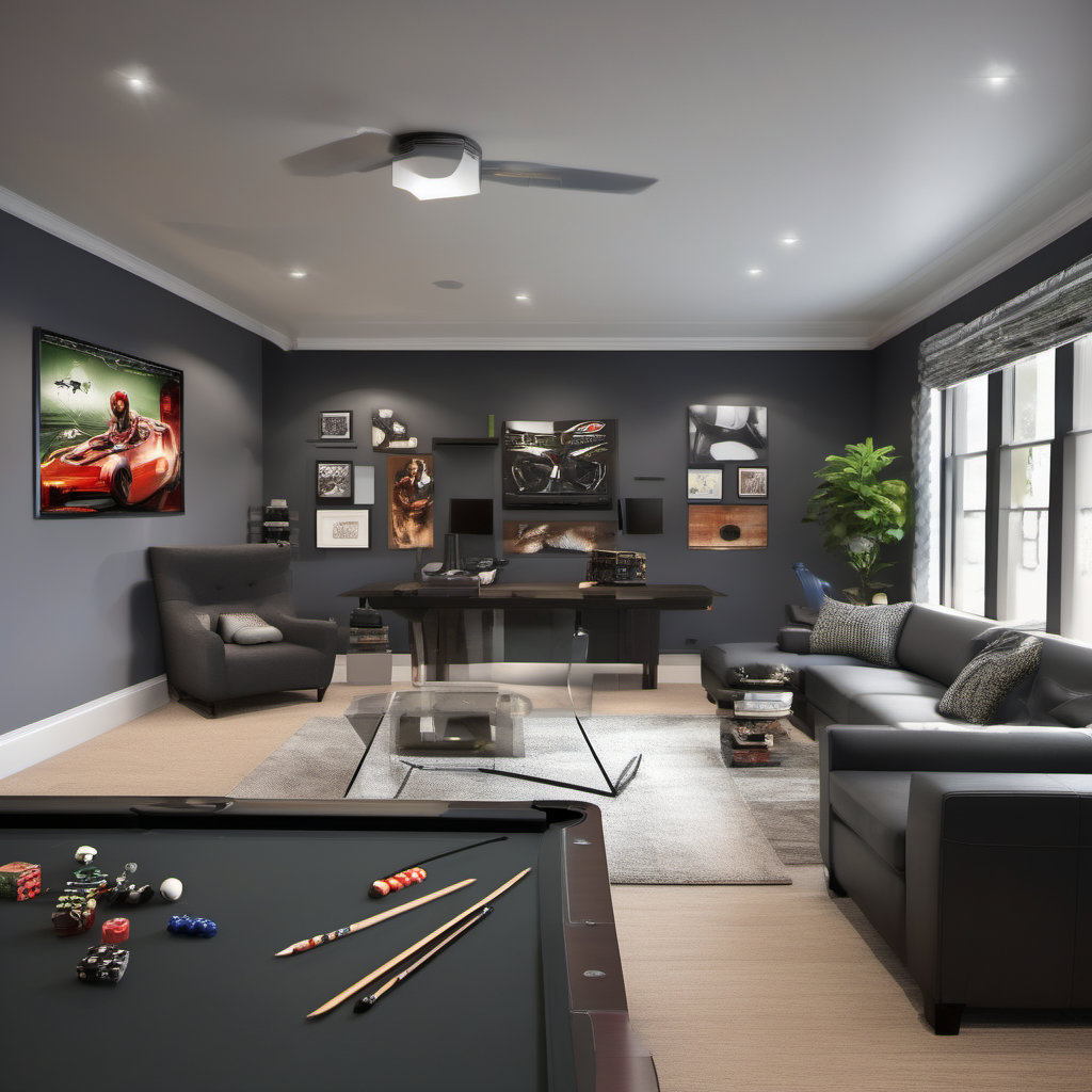 Chic Gaming Retreat