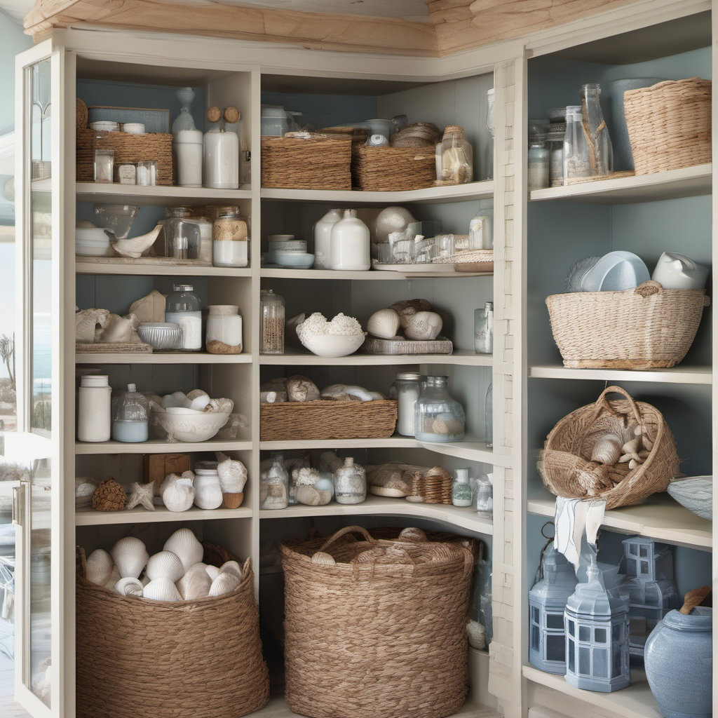 Coastal Style Pantry