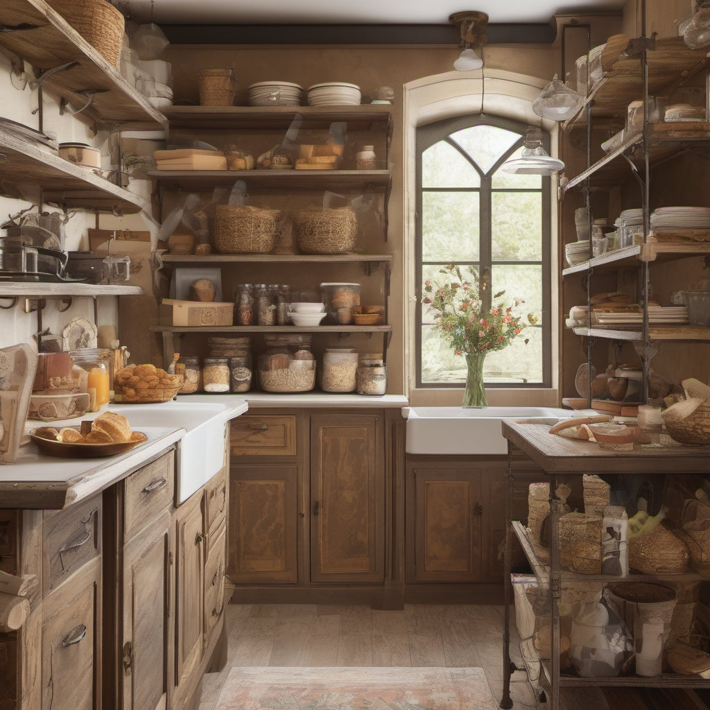 Transform Your Space: Cozy French Country Pantry