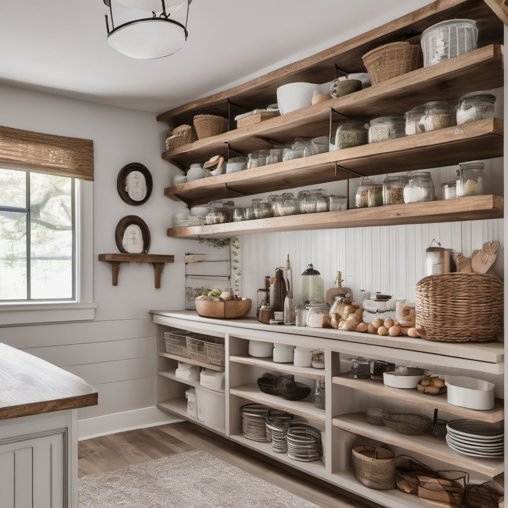 Transform Your Pantry with Modern Farmhouse Elegance
